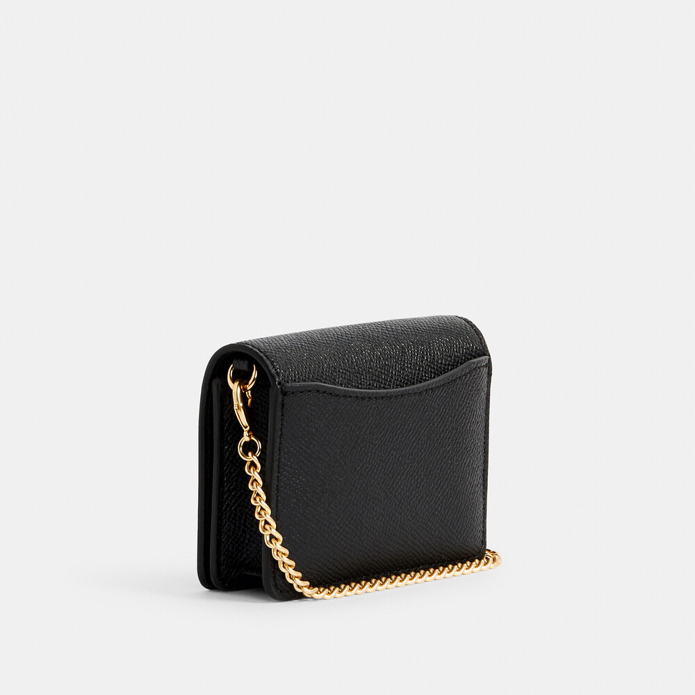 Coach Outlet Mini Wallet On A Chain - Picture 2 of 3